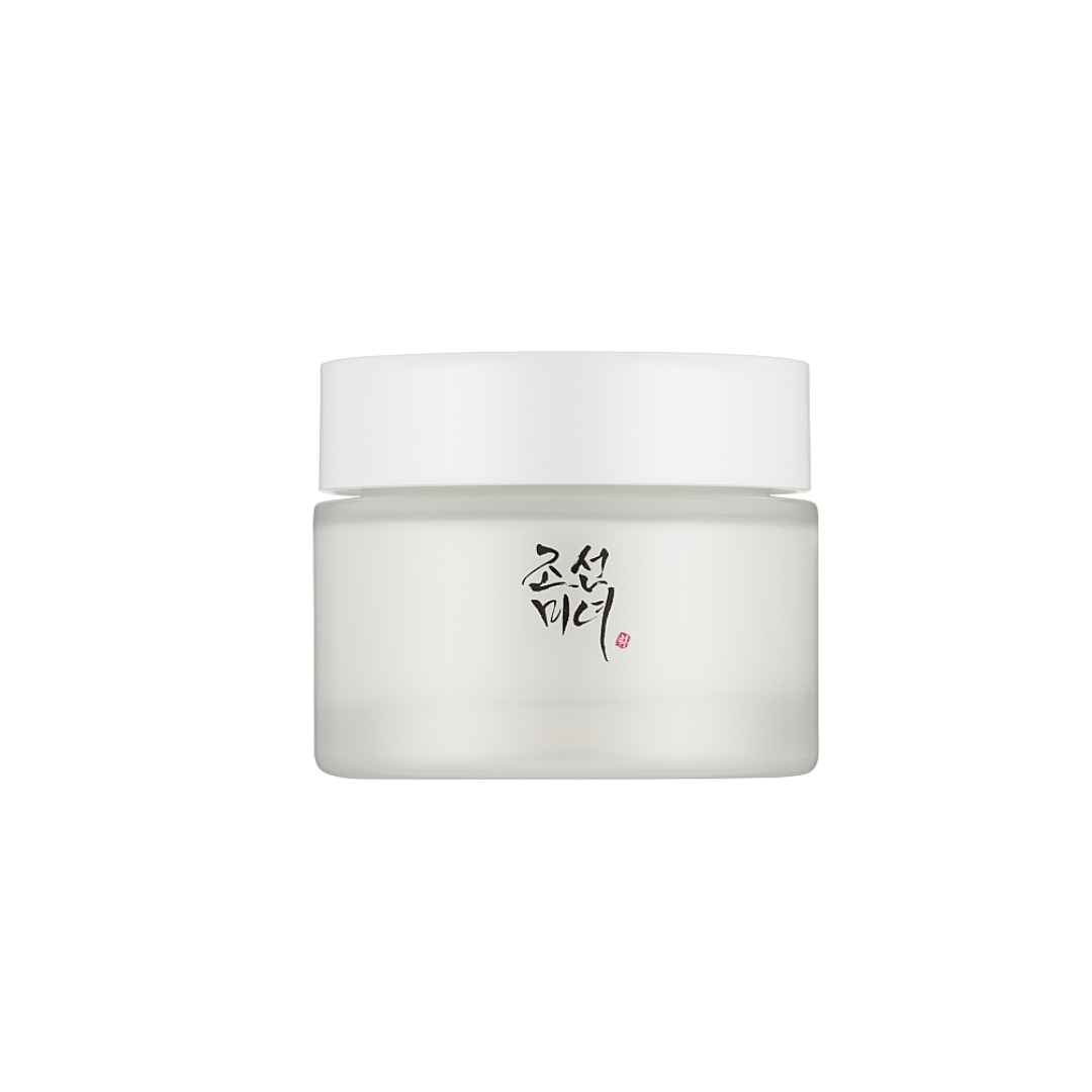 BEAUTY OF JOSEON Dynasty Cream is a luxurious, deeply hydrating cream formulated with Rice Bran Water and Ginseng Root Water to nourish and revitalize the skin. Enriched with Niacinamide and Squalane, it helps brighten and even out skin tone while providing long-lasting moisture. The inclusion of Hyaluronic Acid and Ceramides strengthens the skin barrier, promoting a healthy, radiant complexion. Ideal for those looking to achieve plump, hydrated, and glowing skin.