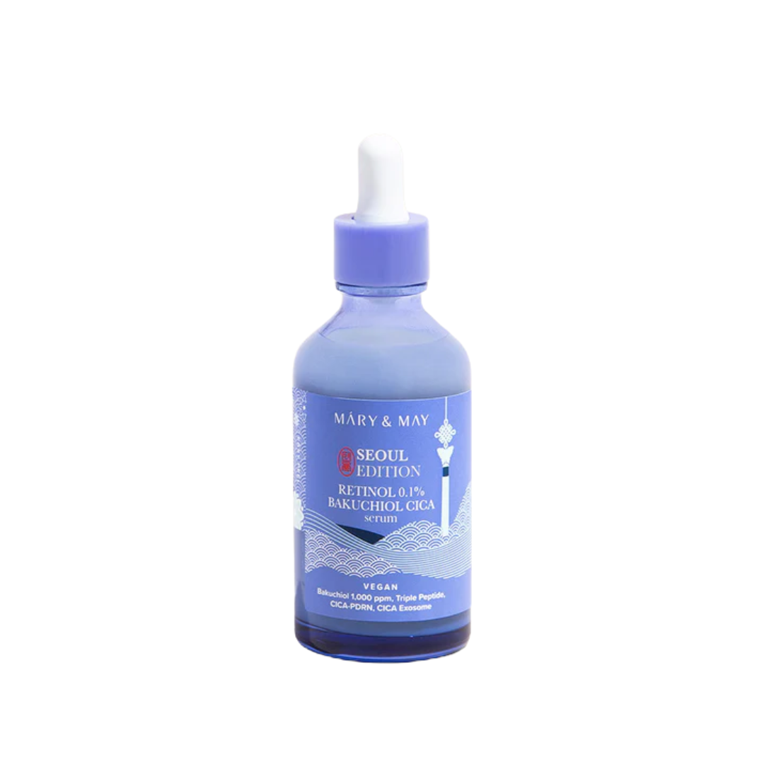 MARY&MAY Retinol 0.1% Bakuchiol Cica Serum Seoul Edition 80ml